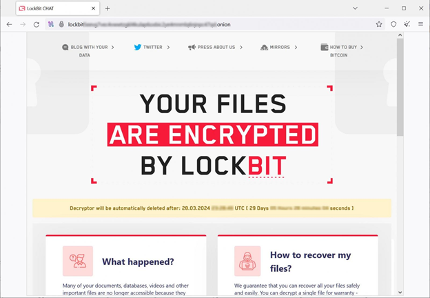 LockBit Ransomware Returns and Continues Attacks with New and Improved Encryptors