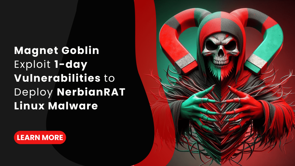 Magnet Goblin Hackers Exploit 1-day Vulnerabilities to Deploy NerbianRAT Linux Malware