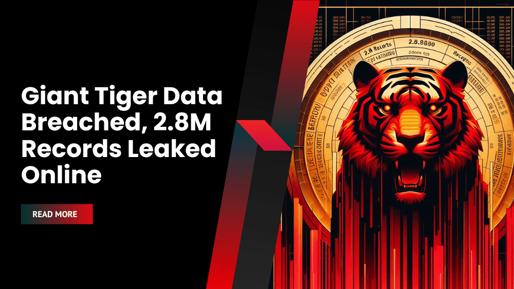 Giant Tiger Data Breached, 2.8M Records Leaked Online