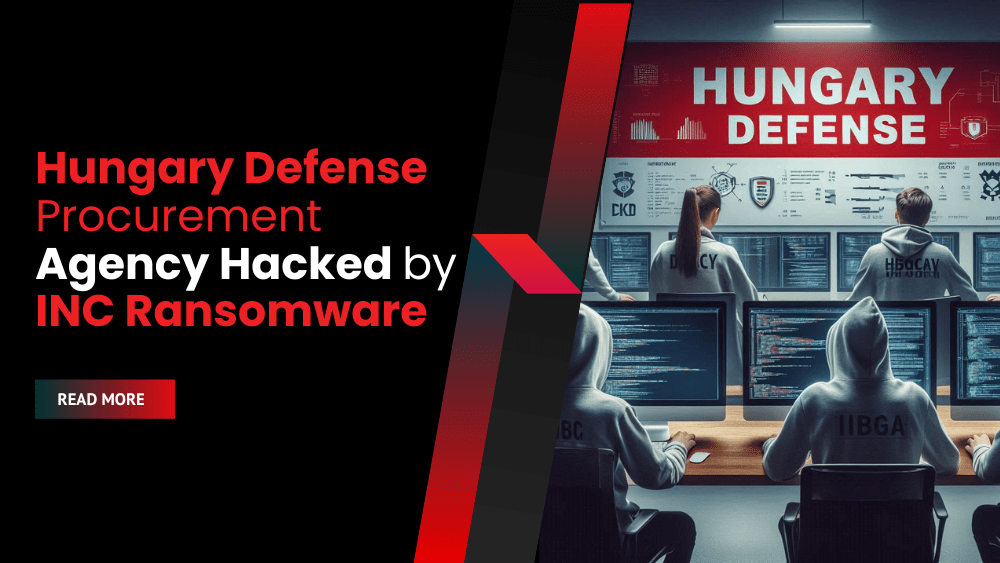 Hungary Defense Procurement Agency Hacked by INC Ransomware