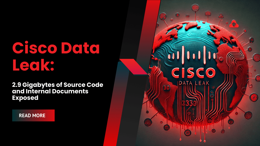 Cisco Data Leak: 2.9 Gigabytes of Source Code and Internal Documents Exposed