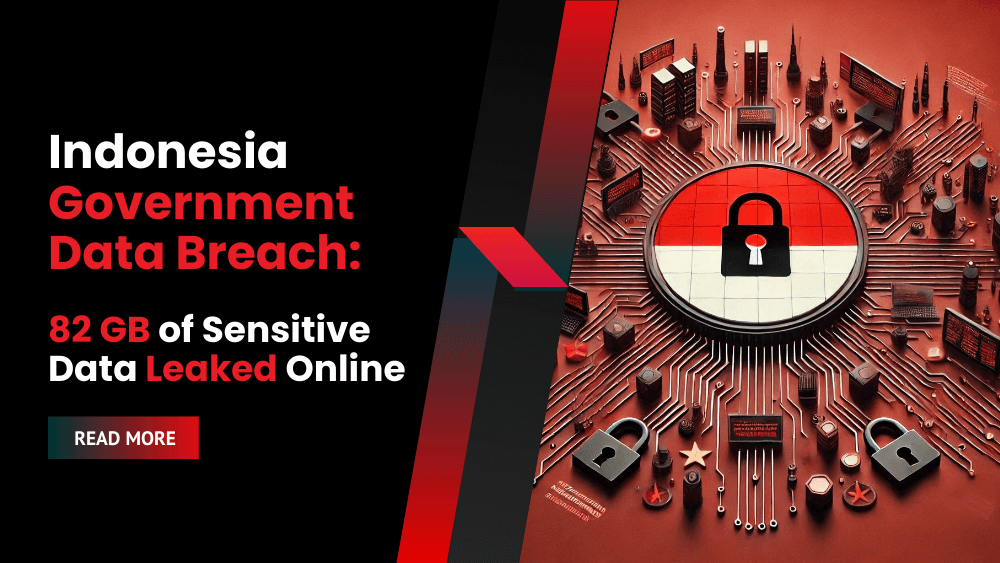 Indonesia Government Data Breach: 82 GB of Sensitive Data Leaked Online