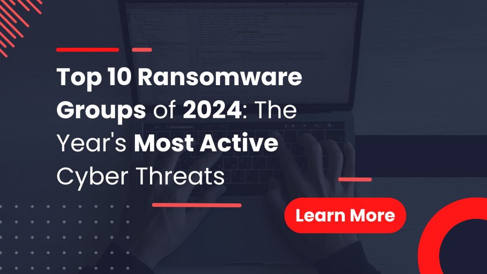 Top 10 Ransomware Groups of 2024 The Year's Most Active Cyber Threats