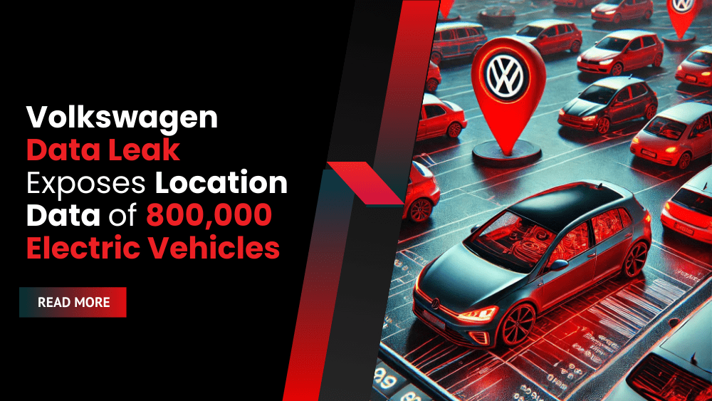 Volkswagen Data Leak Exposes Location Data of 800,000 Electric Vehicles