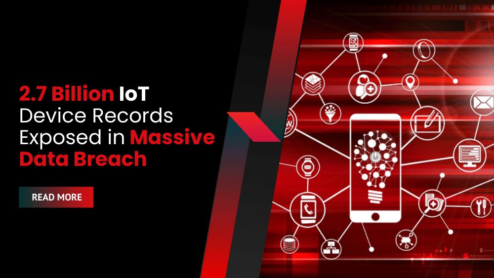 2.7 Billion IoT Device Records Exposed in Massive Data Breach