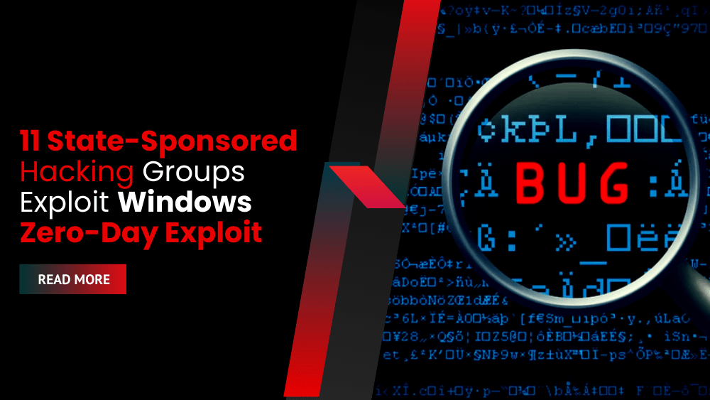 11 State-Sponsored Hacking Groups Exploit Windows Zero-Day Exploit