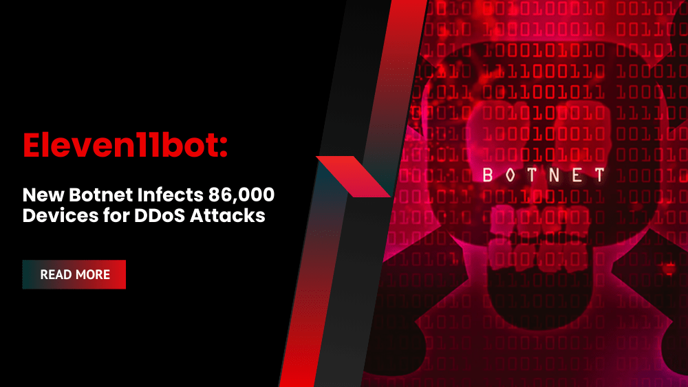 Eleven11bot: New Botnet Infects 86,000 Devices for DDoS Attacks