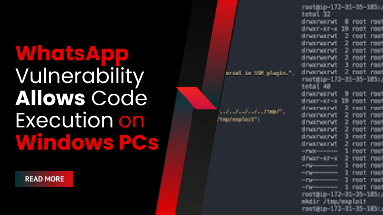 WhatsApp Vulnerability Allows Malicious Code Execution on Windows PCs ...