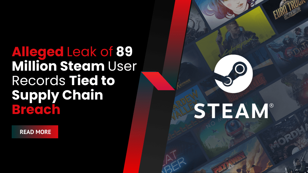Alleged Leak of 89 Million Steam User Records Tied to Supply Chain Breach