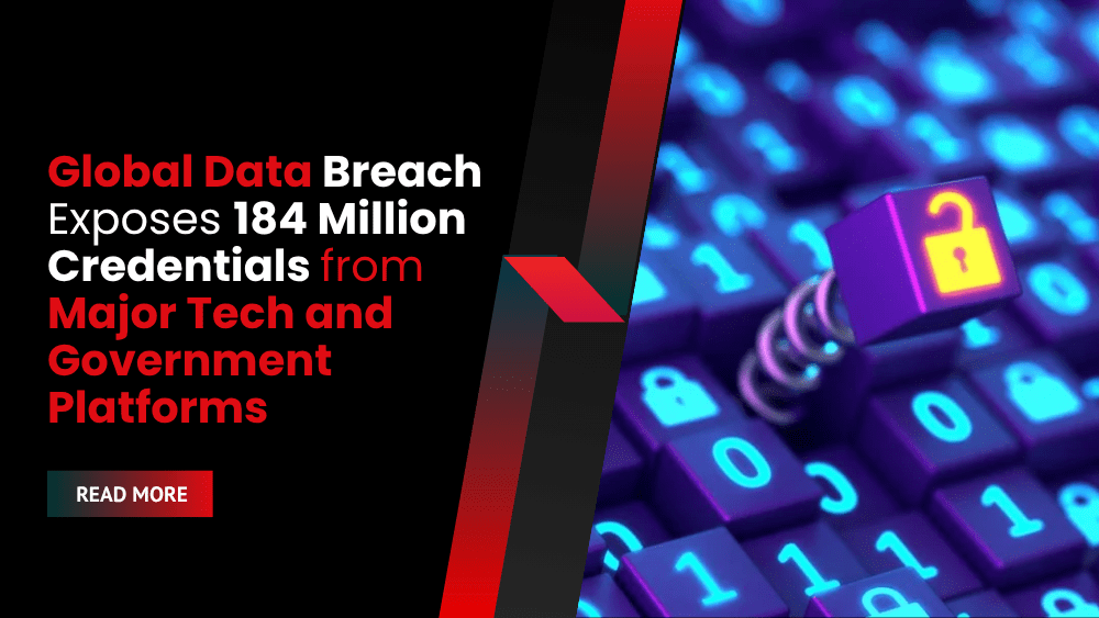 Global Data Breach Exposes 184 Million Credentials from Major Tech and Government Platforms