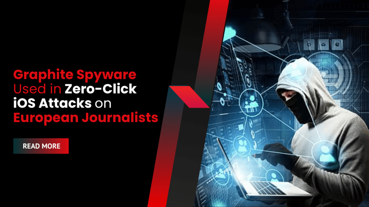 Graphite Spyware Used in Zero-Click iOS Attacks on European Journalists