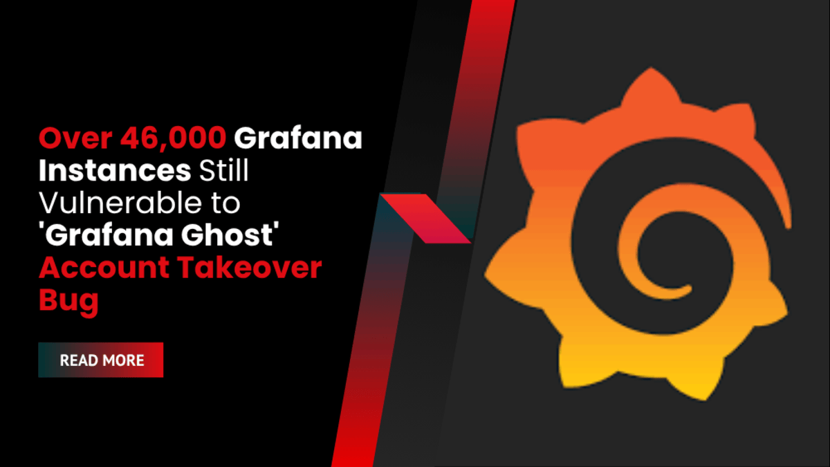 Over 46,000 Grafana Instances Still Vulnerable to 'Grafana Ghost' Account Takeover Bug