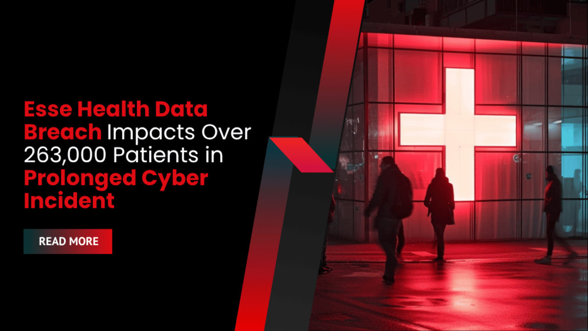 Esse Health Data Breach Impacts Over 263,000 Patients in Prolonged Cyber Incident