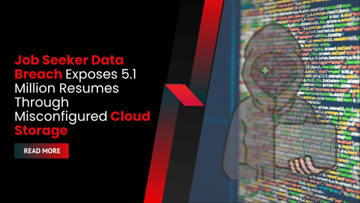 Job Seeker Data Breach Exposes 5.1 Million Resumes Through Misconfigured Cloud Storage