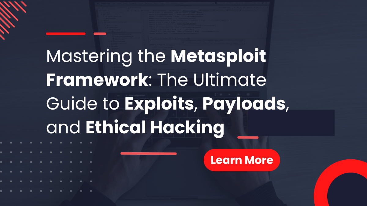 Mastering the Metasploit Framework The Ultimate Guide to Exploits, Payloads, and Ethical Hacking