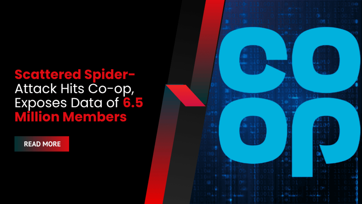 Scattered Spider-Attack Hits Co-op, Exposes Data of 6.5 Million Members