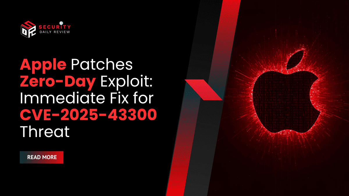 Apple Patches Zero-Day Exploit Immediate Fix for CVE-2025-43300 Threat