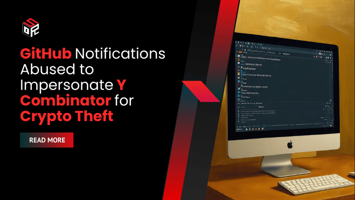 GitHub Notifications Abused to Impersonate Y Combinator for Crypto Theft