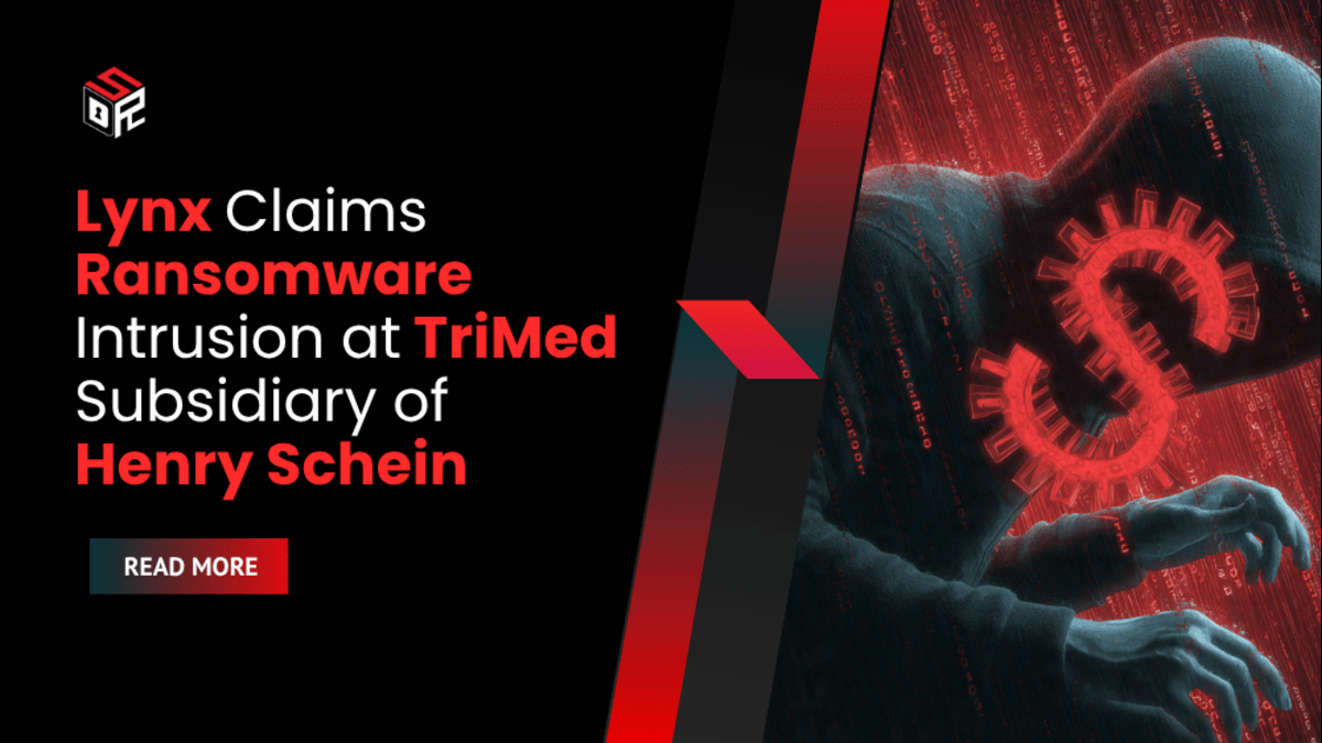 Lynx Claims Ransomware Intrusion at TriMed Subsidiary of Henry Schein