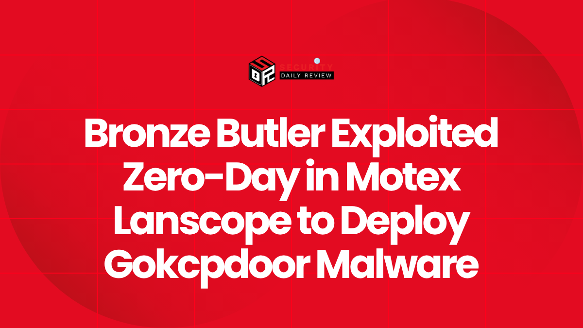 Bronze Butler Exploited Zero-Day in Motex Lanscope to Deploy Gokcpdoor Malware