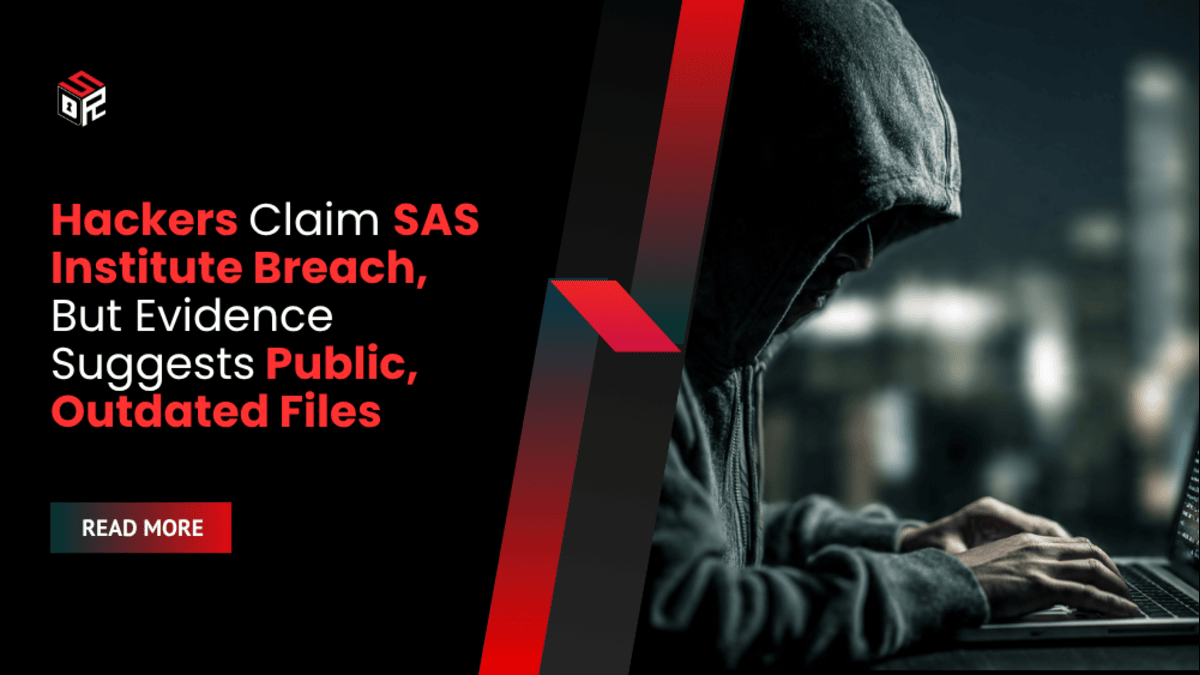 Hackers Claim SAS Institute Breach, But Evidence Suggests Public, Outdated Files