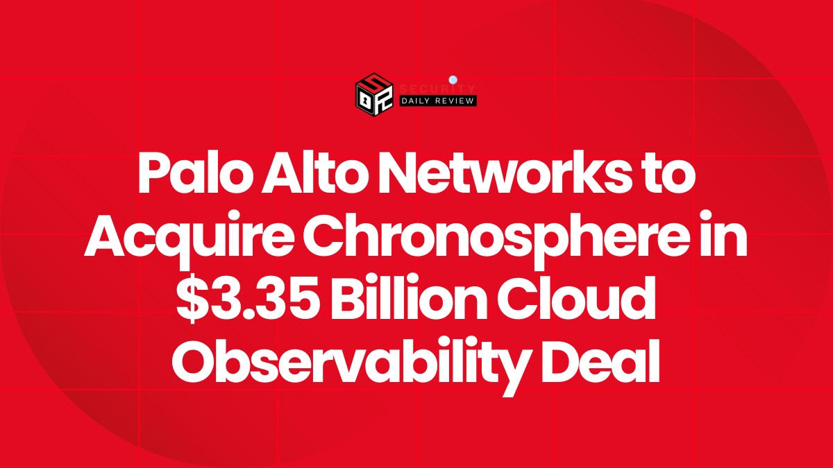 Palo Alto Networks to Acquire Chronosphere in $3.35 Billion Cloud Observability Deal