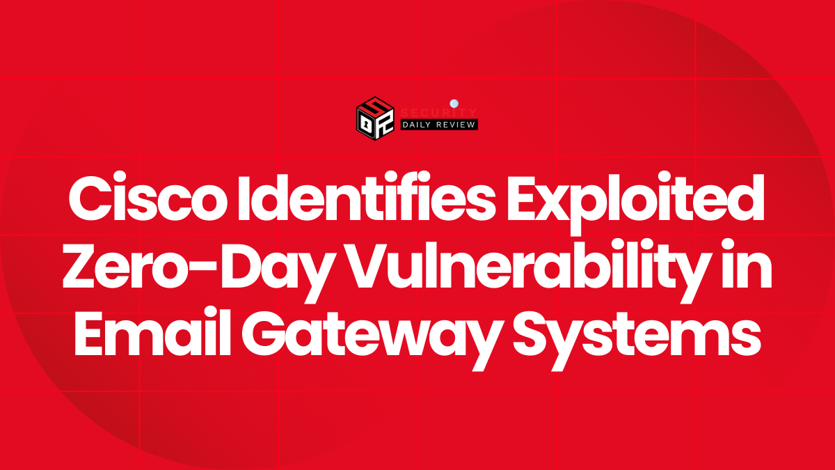 Cisco Identifies Exploited Zero-Day Vulnerability in Email Gateway Systems