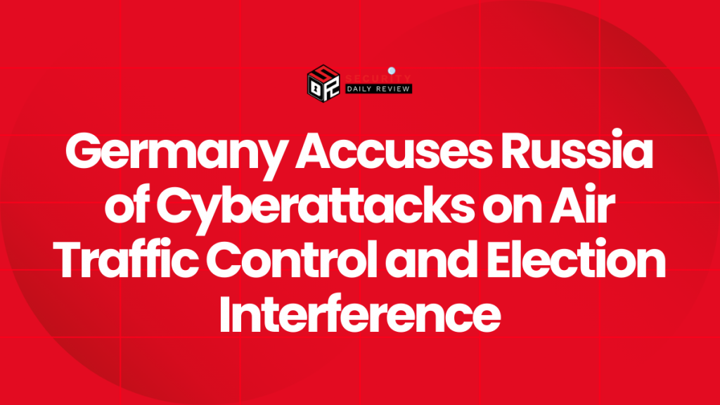 Cyber Interference Germany Accuses Russia of Cyberattacks on Air Traffic Control and ...