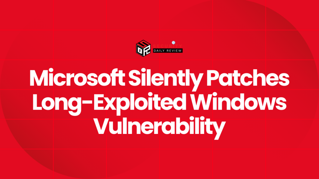 Microsoft Silently Patches Long-Exploited Windows Vulnerability ...