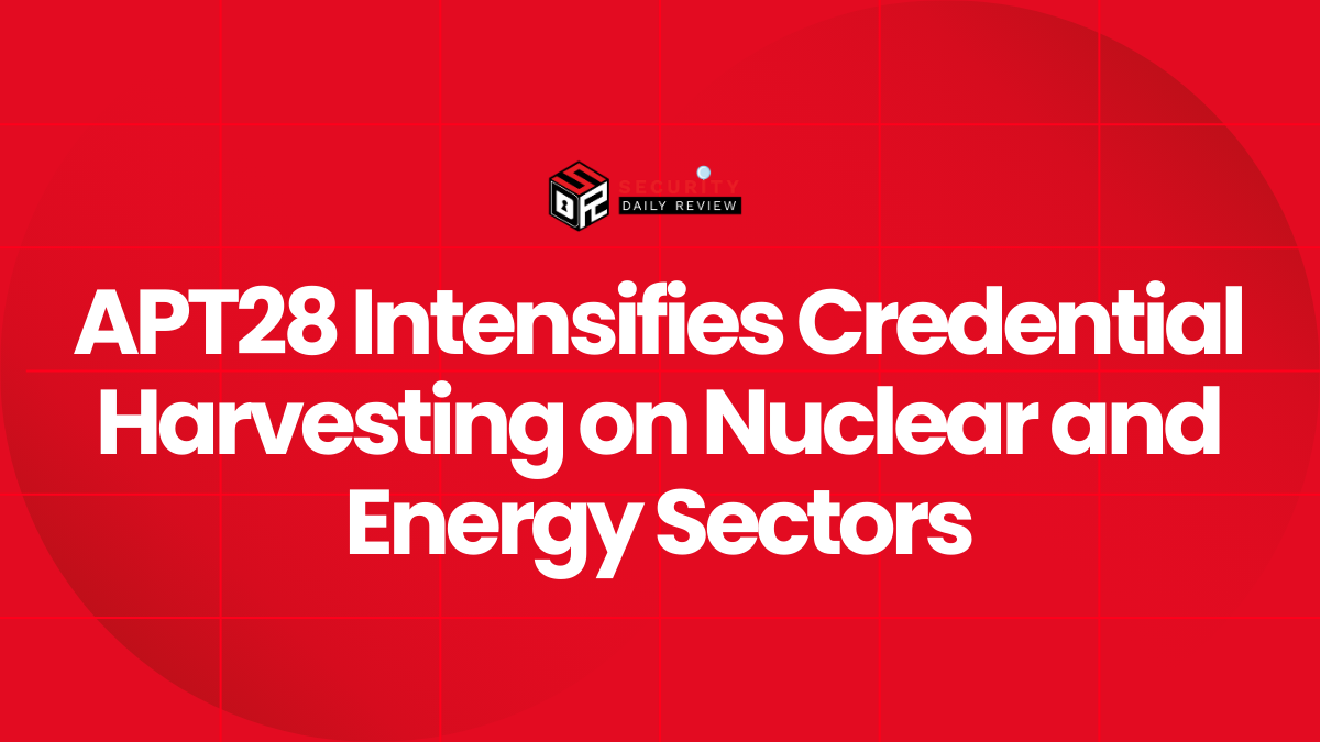 APT28 Intensifies Credential Harvesting on Nuclear and Energy Sectors