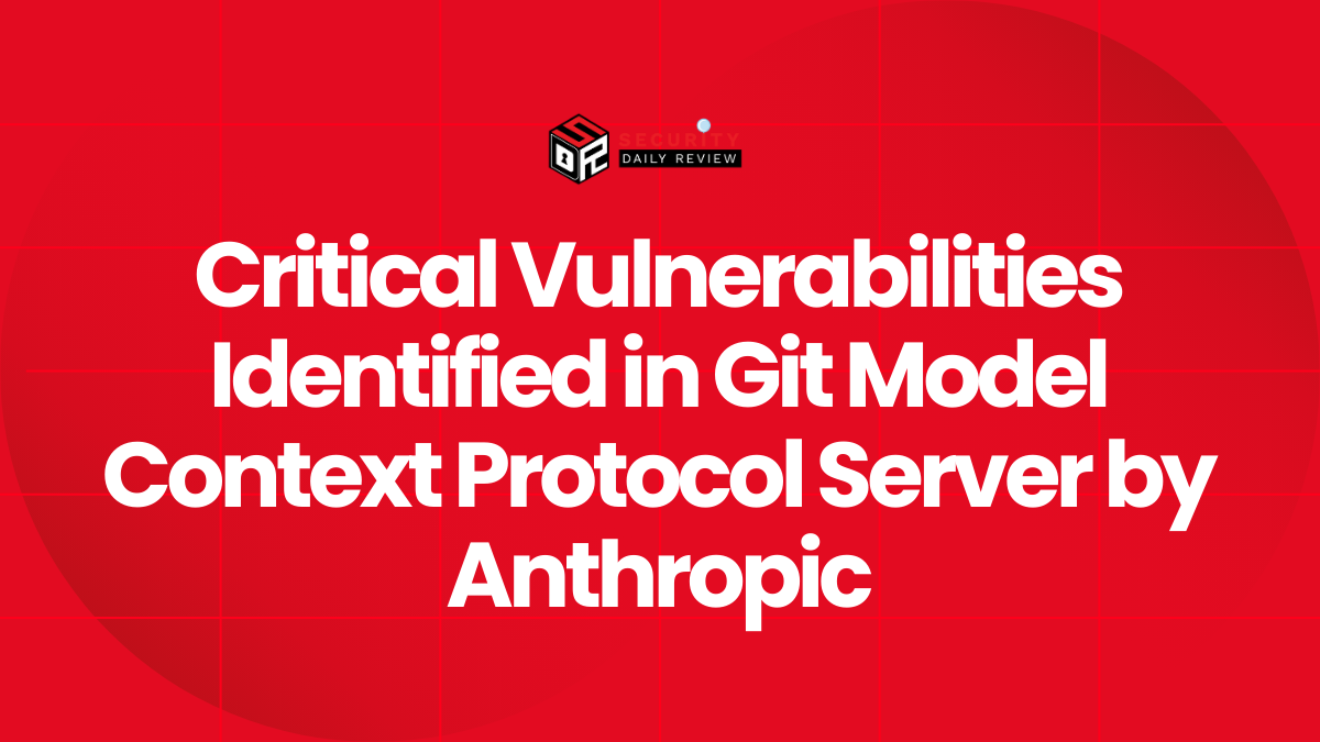 Critical Vulnerabilities Identified in Git Model Context Protocol Server by Anthropic