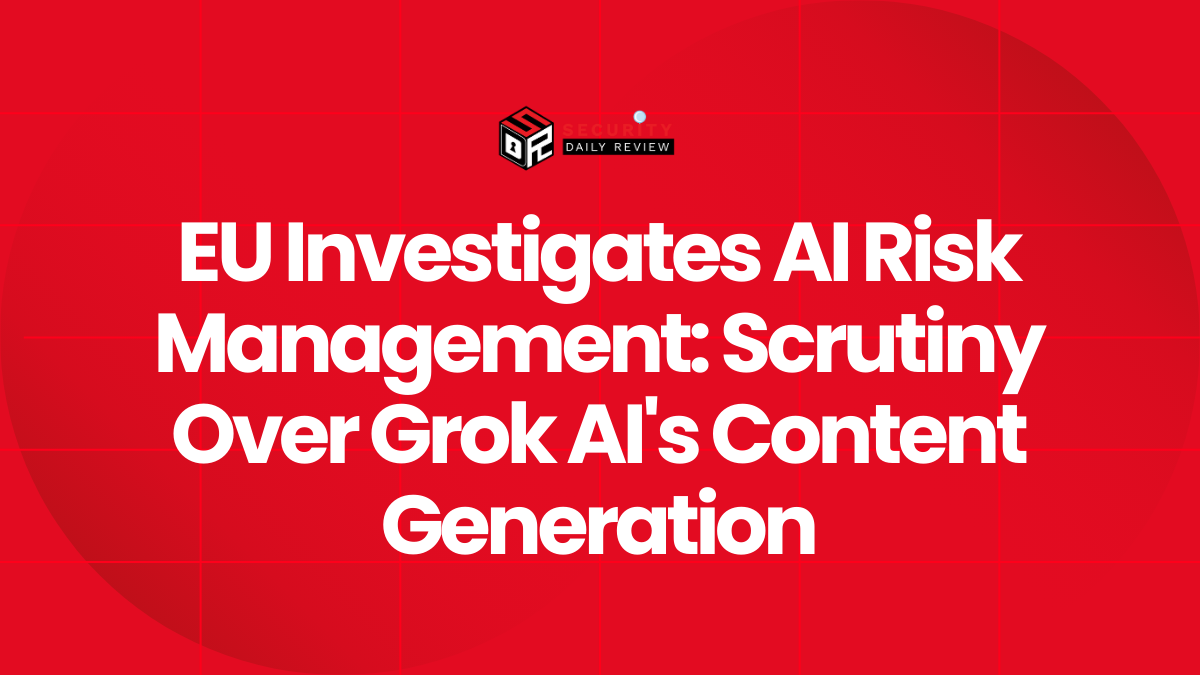 EU Investigates AI Risk Management Scrutiny Over Grok AI's Content Generation