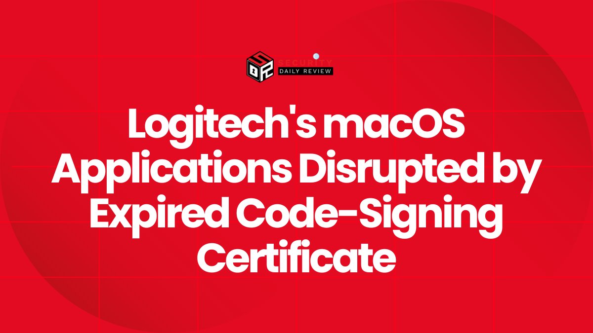 Logitech's macOS Applications Disrupted by Expired Code-Signing Certificate