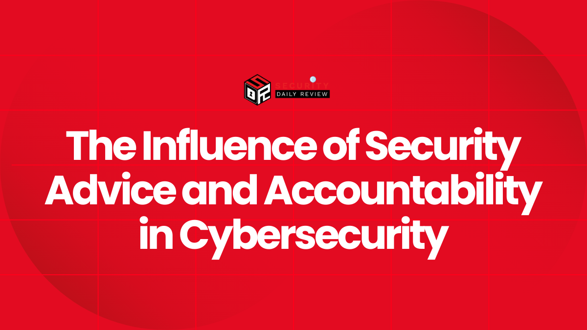 The Influence of Security Advice and Accountability in Cybersecurity