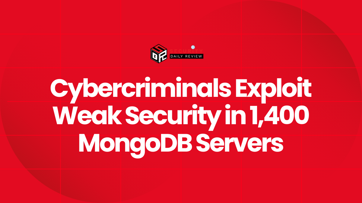 Cybercriminals Exploit Weak Security in 1,400 MongoDB Servers