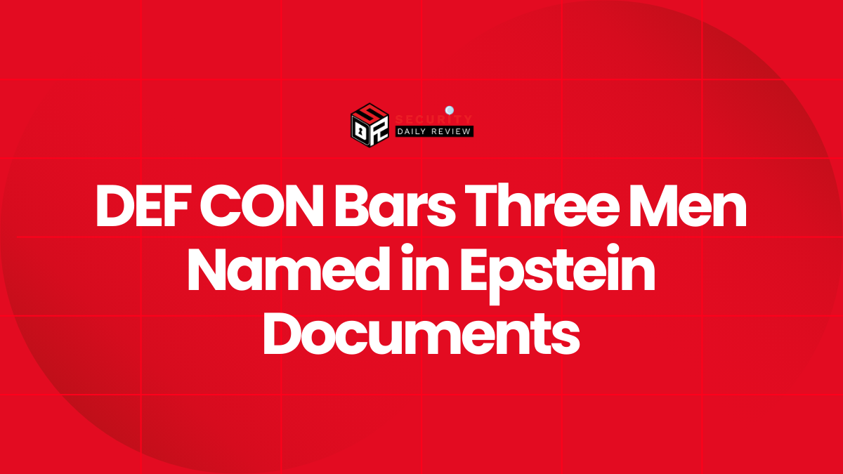DEF CON Bars Three Men Named in Epstein Documents