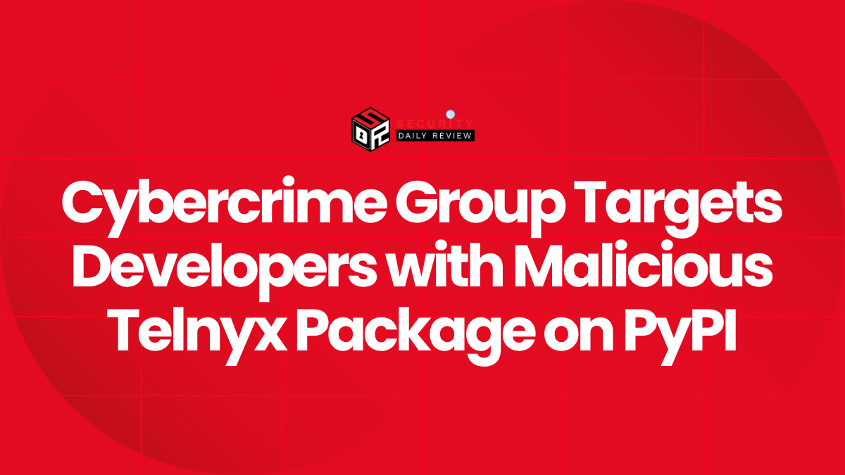 Cybercrime Group Targets Developers with Malicious Telnyx Package on PyPI