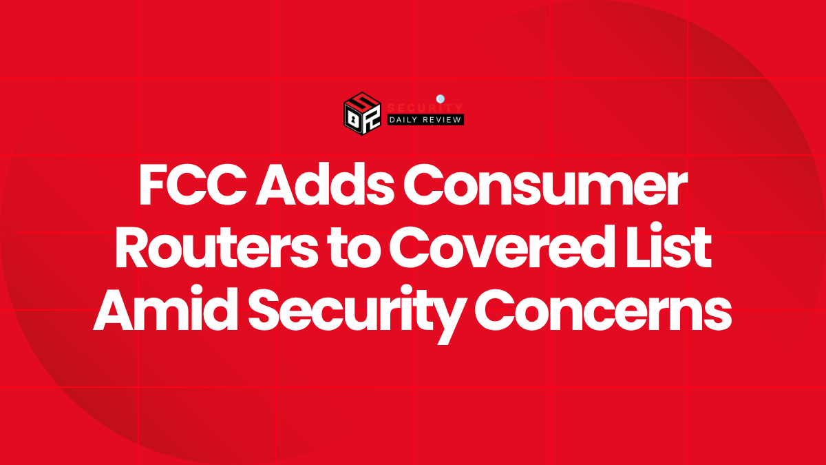 FCC Adds Consumer Routers to Covered List Amid Security Concerns