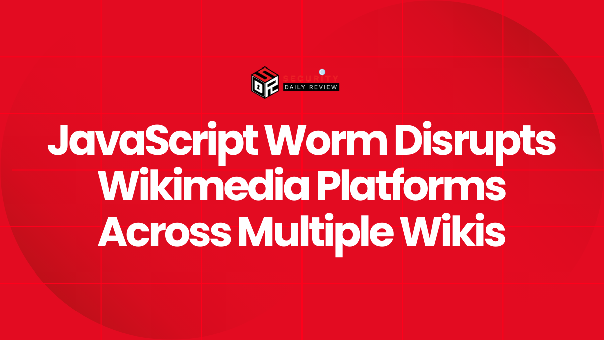 JavaScript Worm Disrupts Wikimedia Platforms Across Multiple Wikis