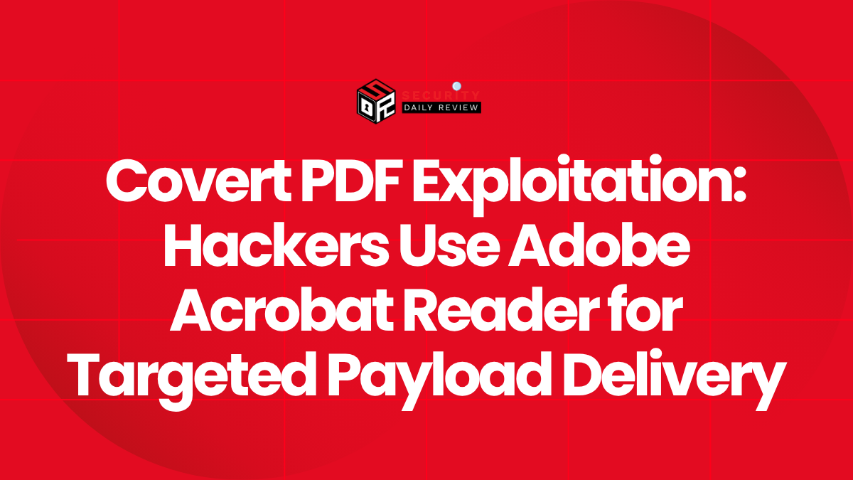 Covert PDF Exploitation Hackers Use Adobe Acrobat Reader for Targeted Payload Delivery