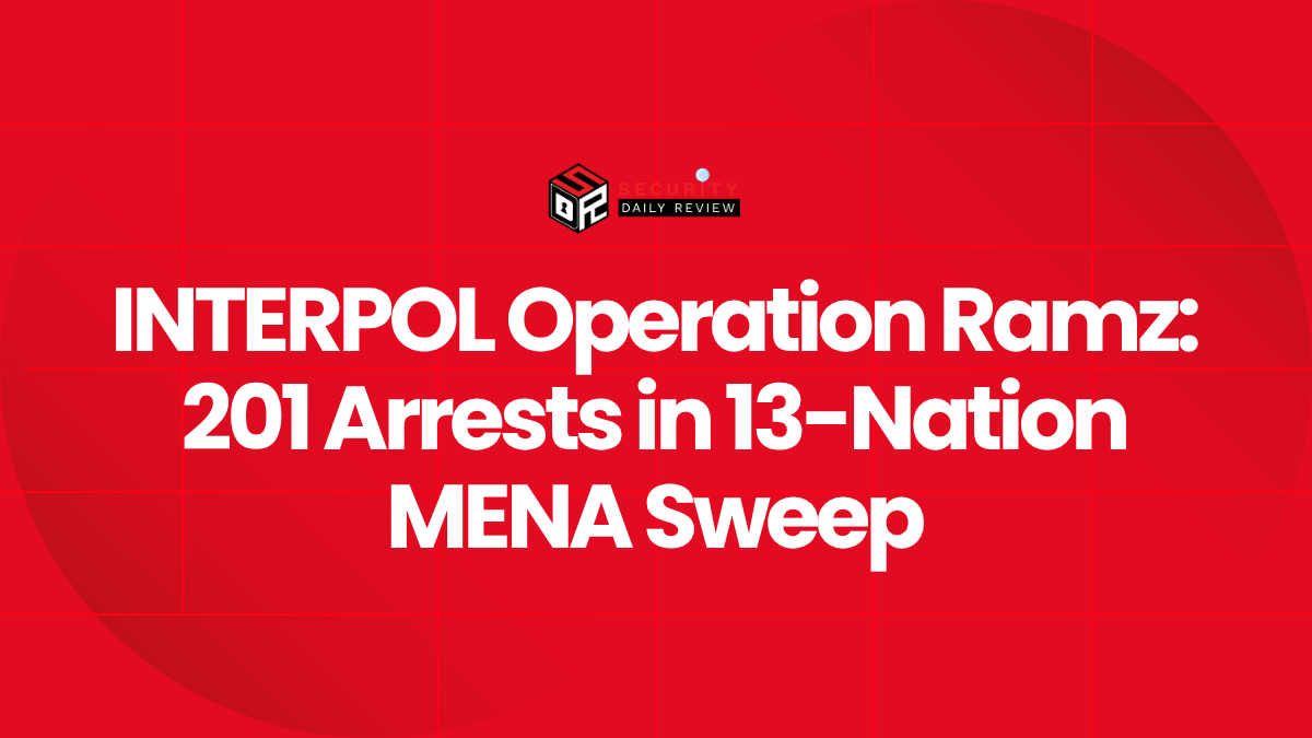 INTERPOL Operation Ramz 201 Arrests in 13-Nation MENA Sweep