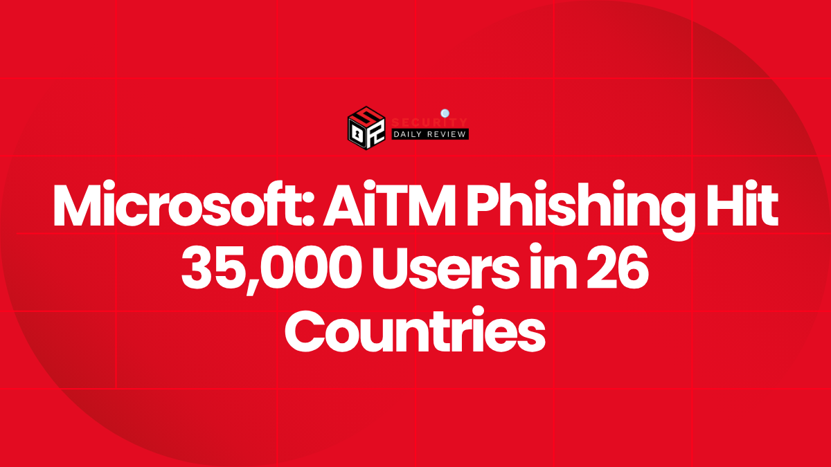 Microsoft AiTM Phishing Hit 35,000 Users in 26 Countries