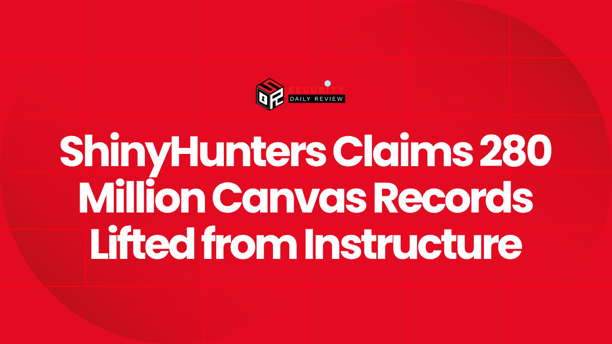 ShinyHunters Claims 280 Million Canvas Records Lifted from Instructure