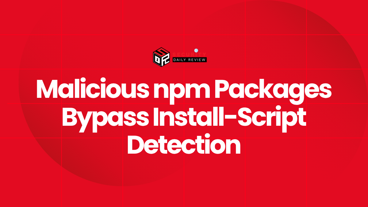 Malicious npm Packages Bypass Install-Script Detection
